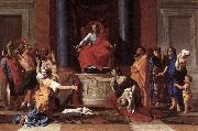 The Judgment of Solomon ag, POUSSIN, Nicolas